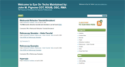 Desktop Screenshot of eyeontechs.com